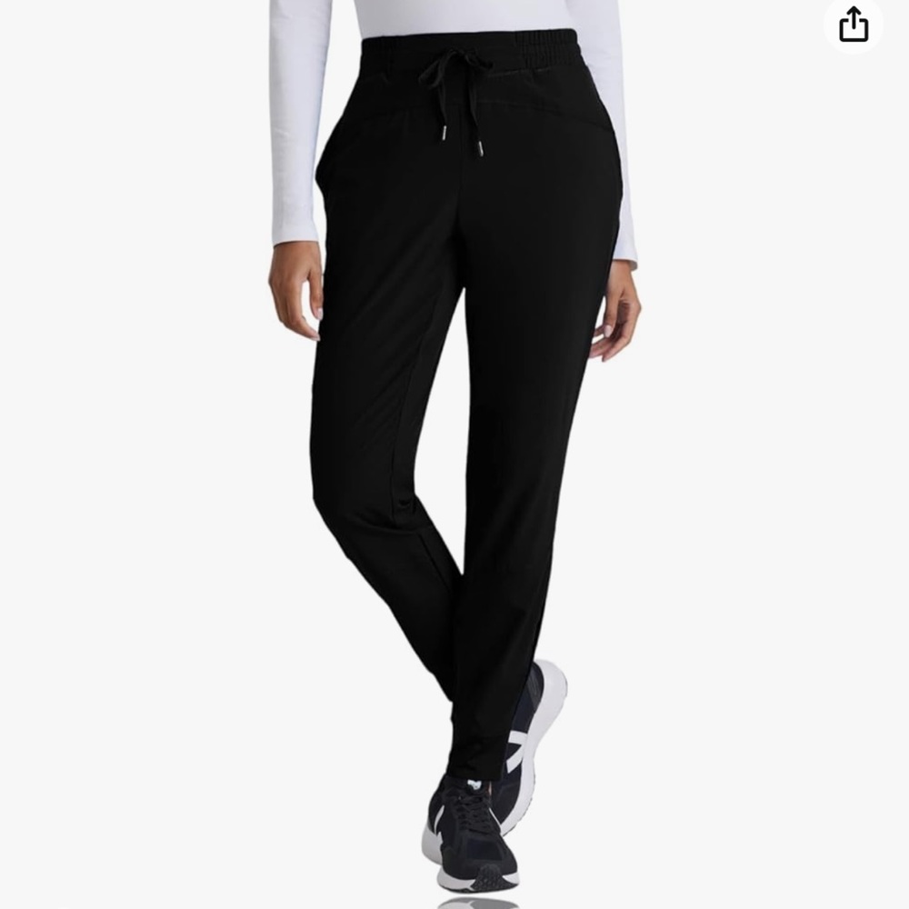 BARCO One Boost Scrub Jogger - Yoga Style Medical Jogger, Mid-Rise 4-Way Stretch